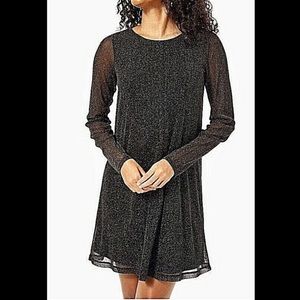 Lilly Pulitzer Ophelia Onyx Metallic Shift Dress